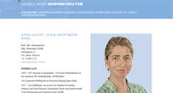 Desktop Screenshot of angelafaust.ch